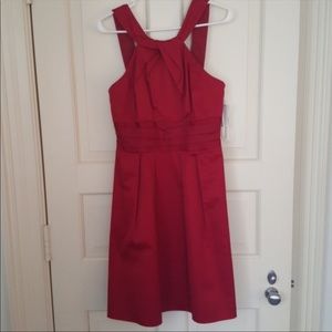 NWT David's Bridal apple Y neck cotton dress sz 8